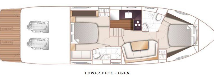 Princess V48 OPEN