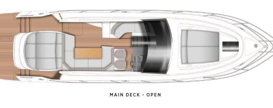 Princess V48 OPEN